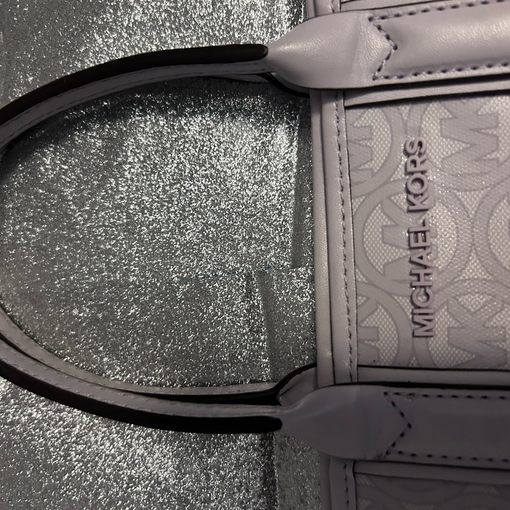 Purple mini me bag